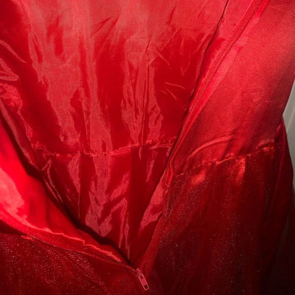 Red holiday dress girls - Picture 8 of 8